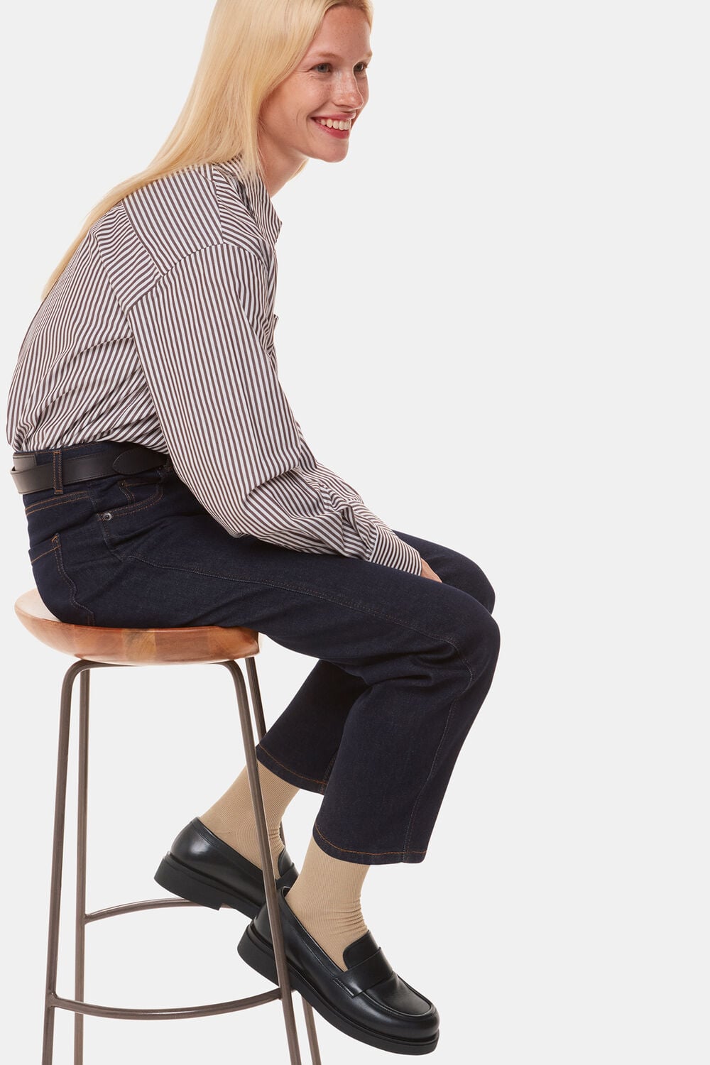 Black Ames Chunky Loafer