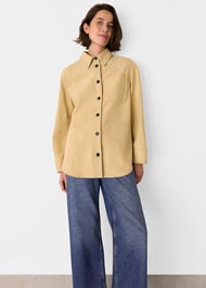Sam Suede Leather Overshirt