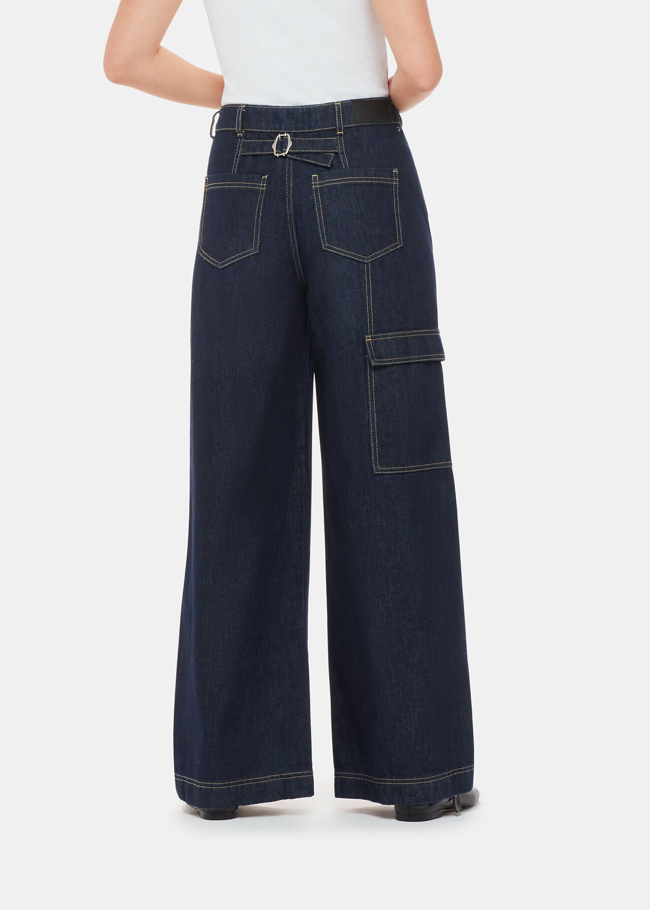 Wide Leg Cargo Jean
