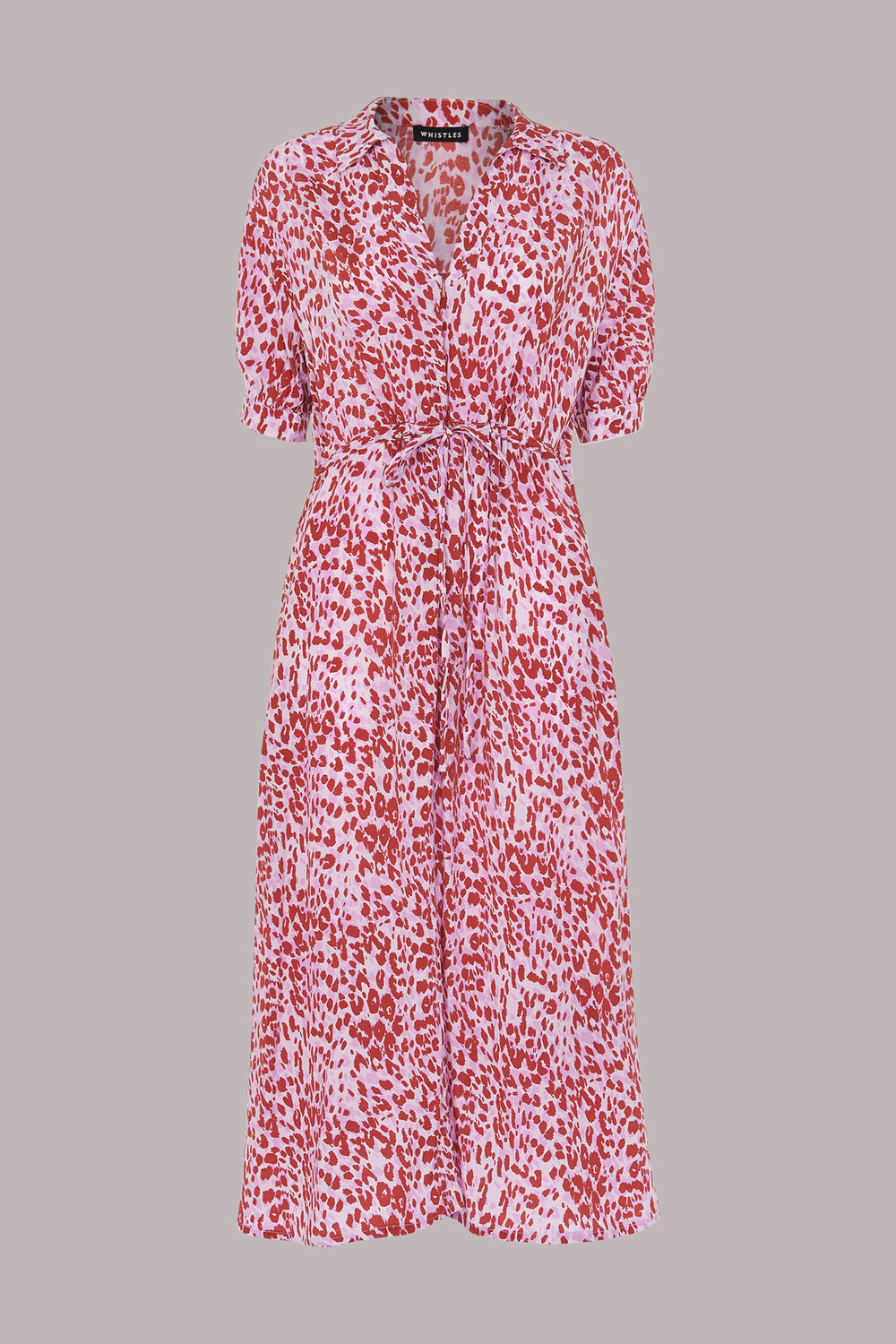Summer Cheetah Midi Dress