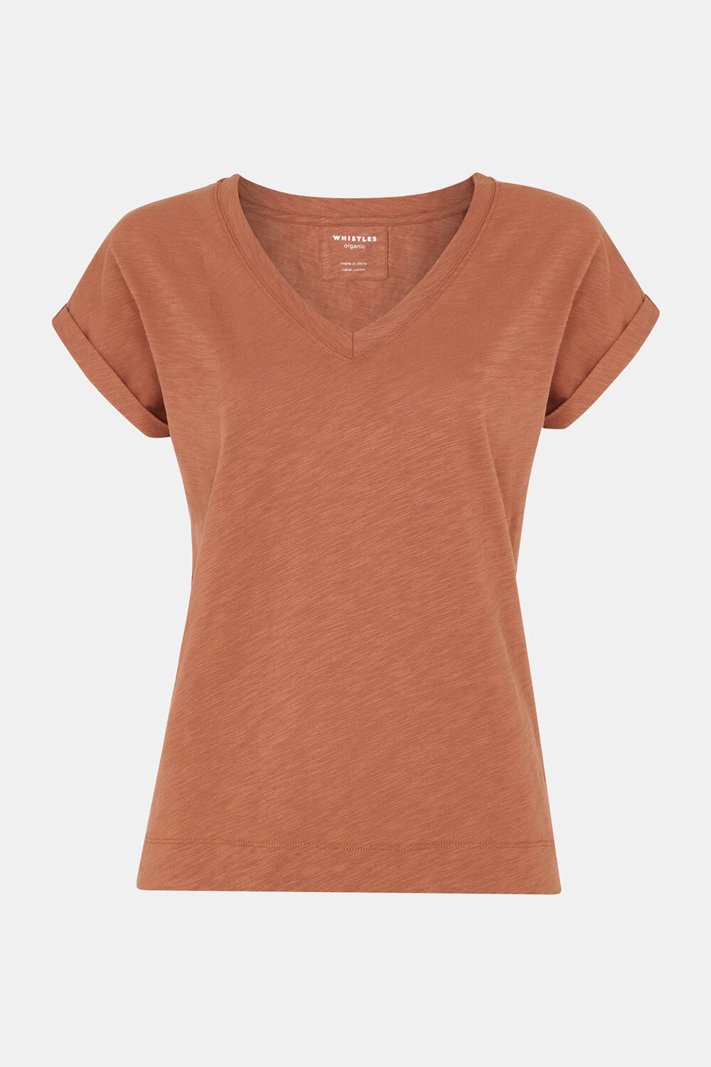 Willa V-Neck Cap Sleeve Tee