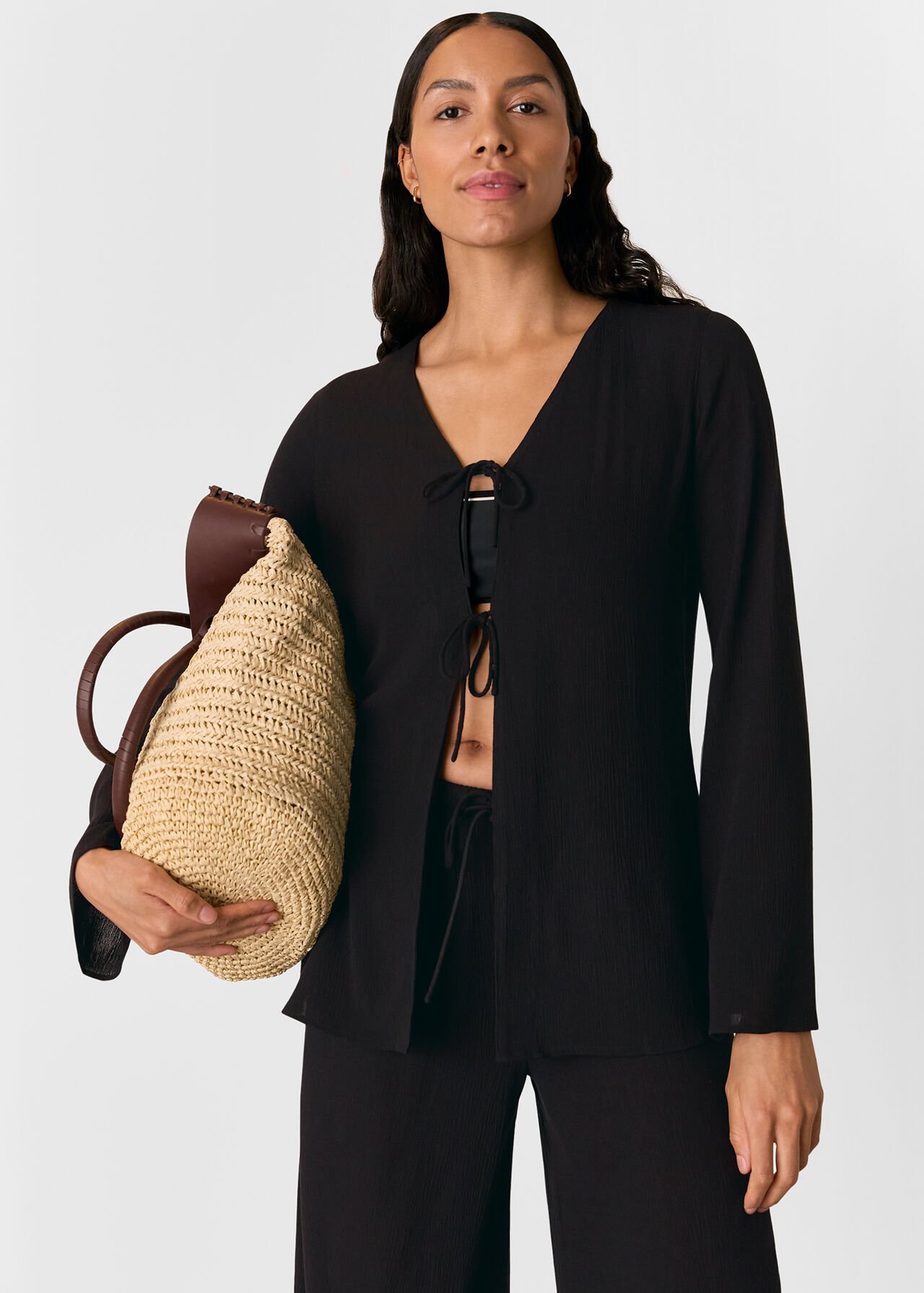 Beach Tie Front Top