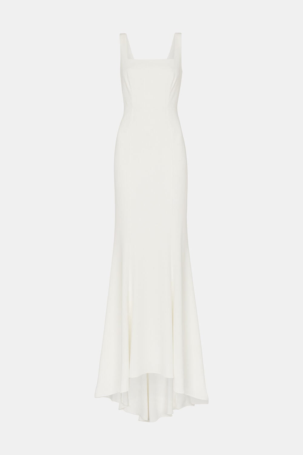 Mia Square Neck Wedding Dress Ivory