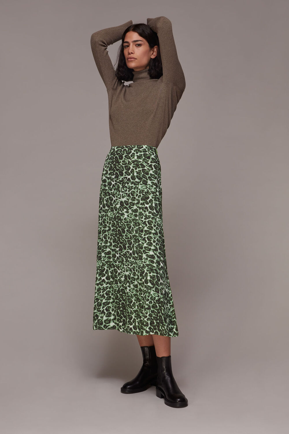 Clouded Leopard Skirt