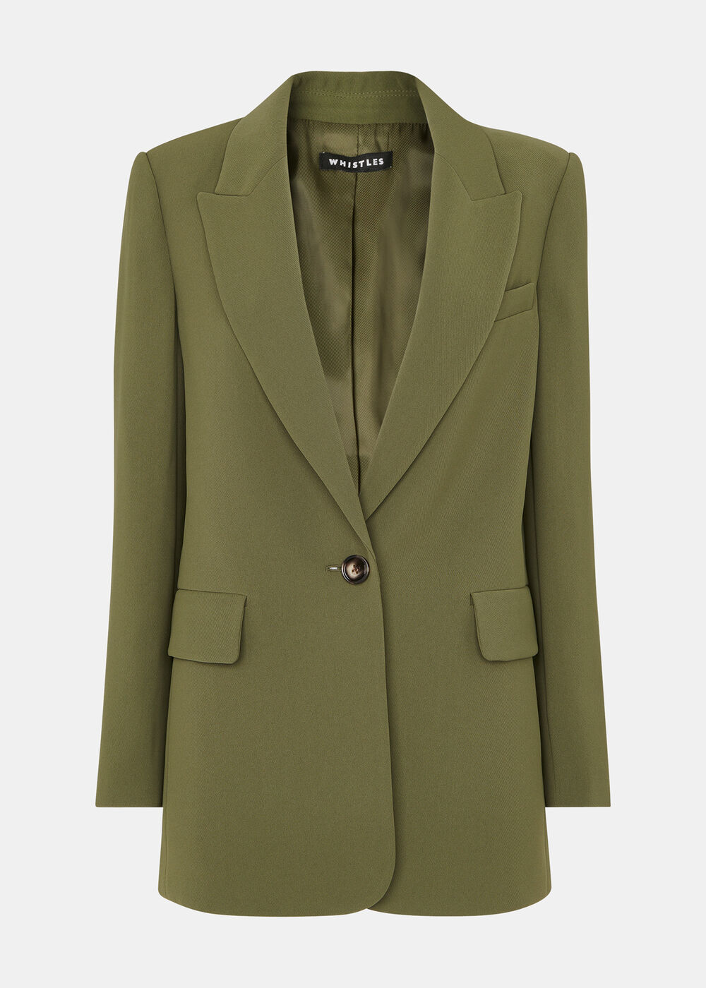 Crepe Boyfriend Blazer