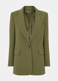 Crepe Boyfriend Blazer
