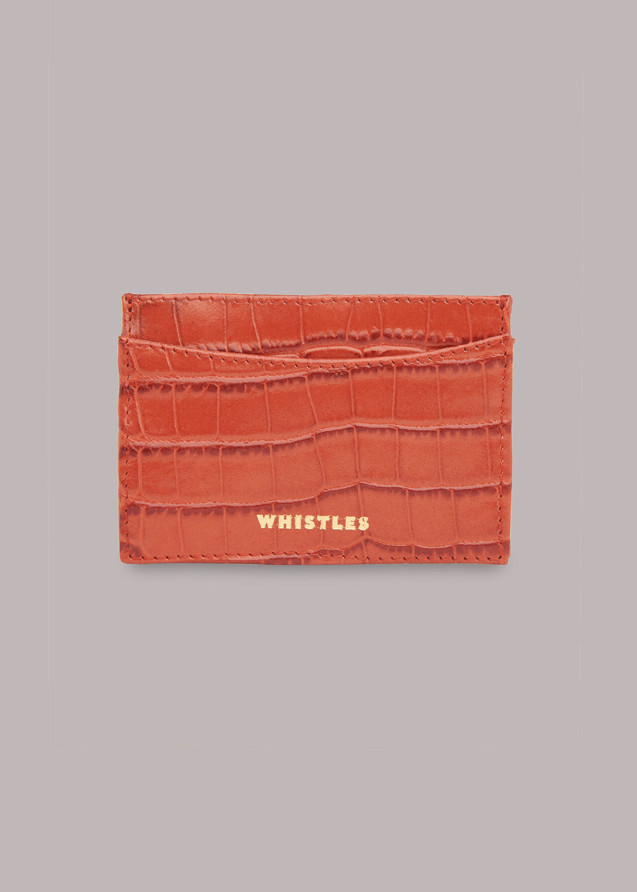 Shiny Croc Card Holder