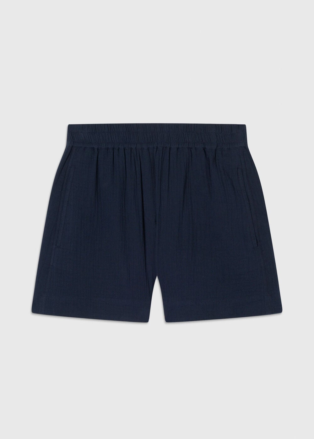 Pull On Cheesecloth Short