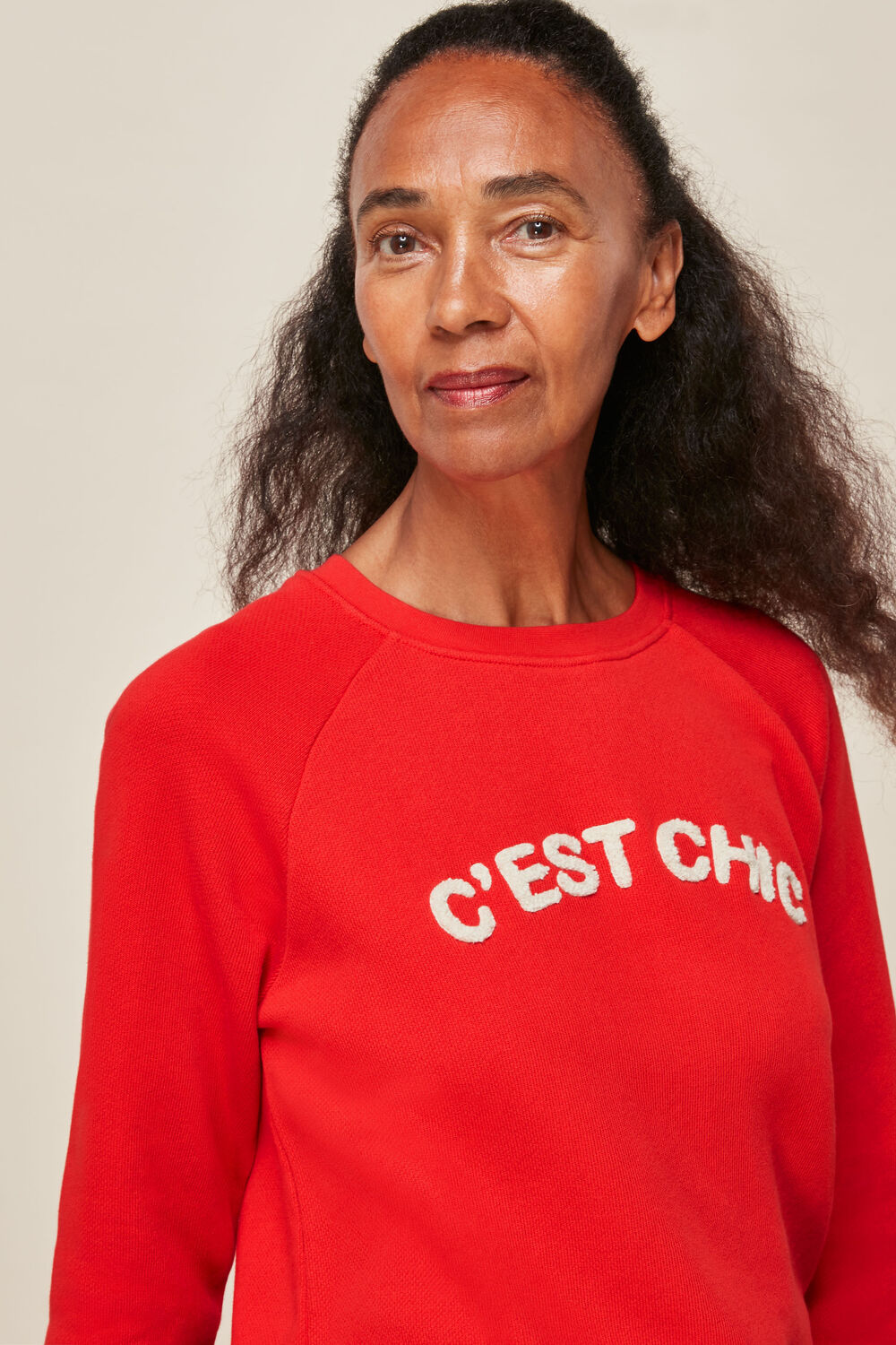 Cest Chic Logo Sweatshirt