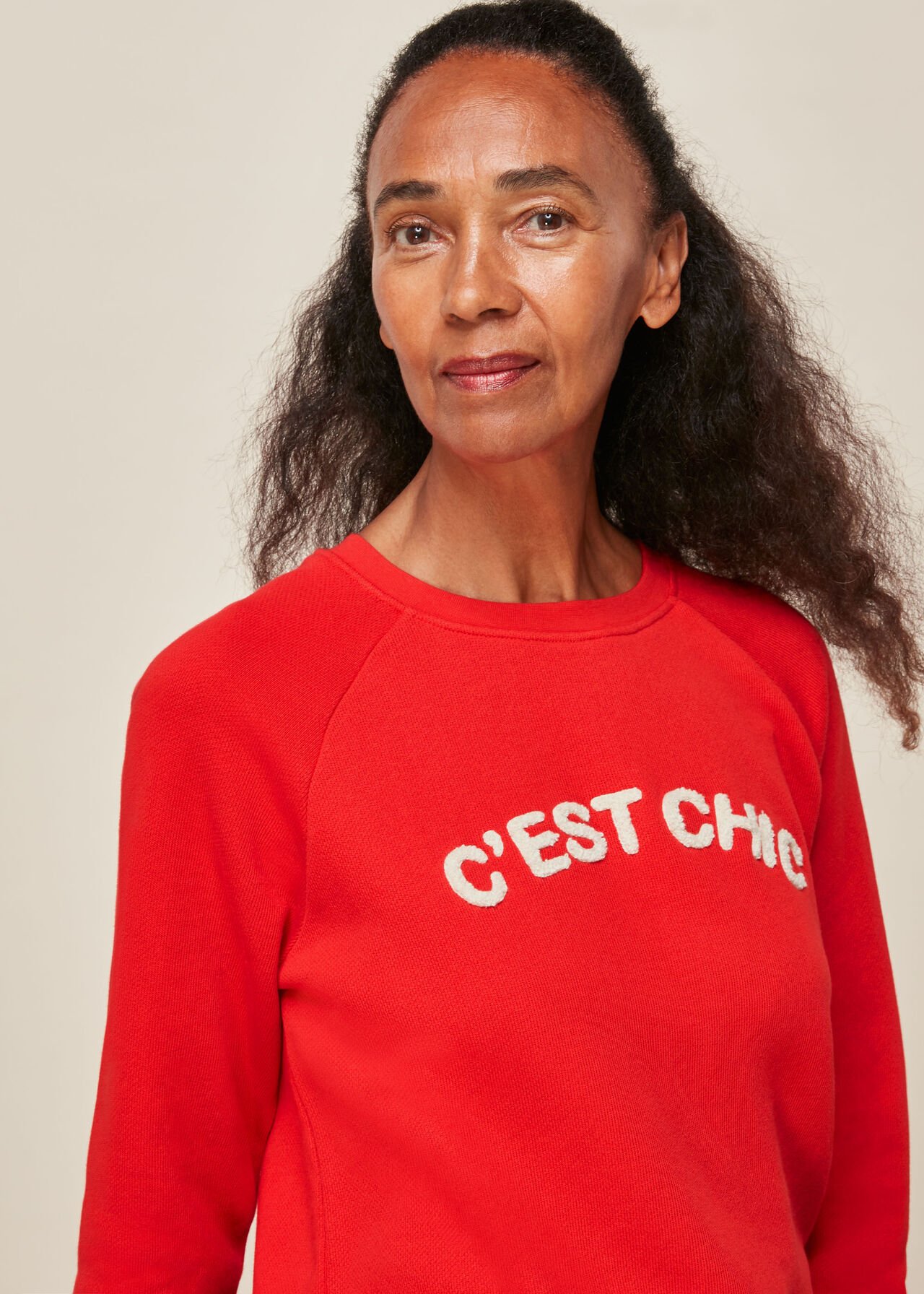 Cest Chic Logo Sweatshirt