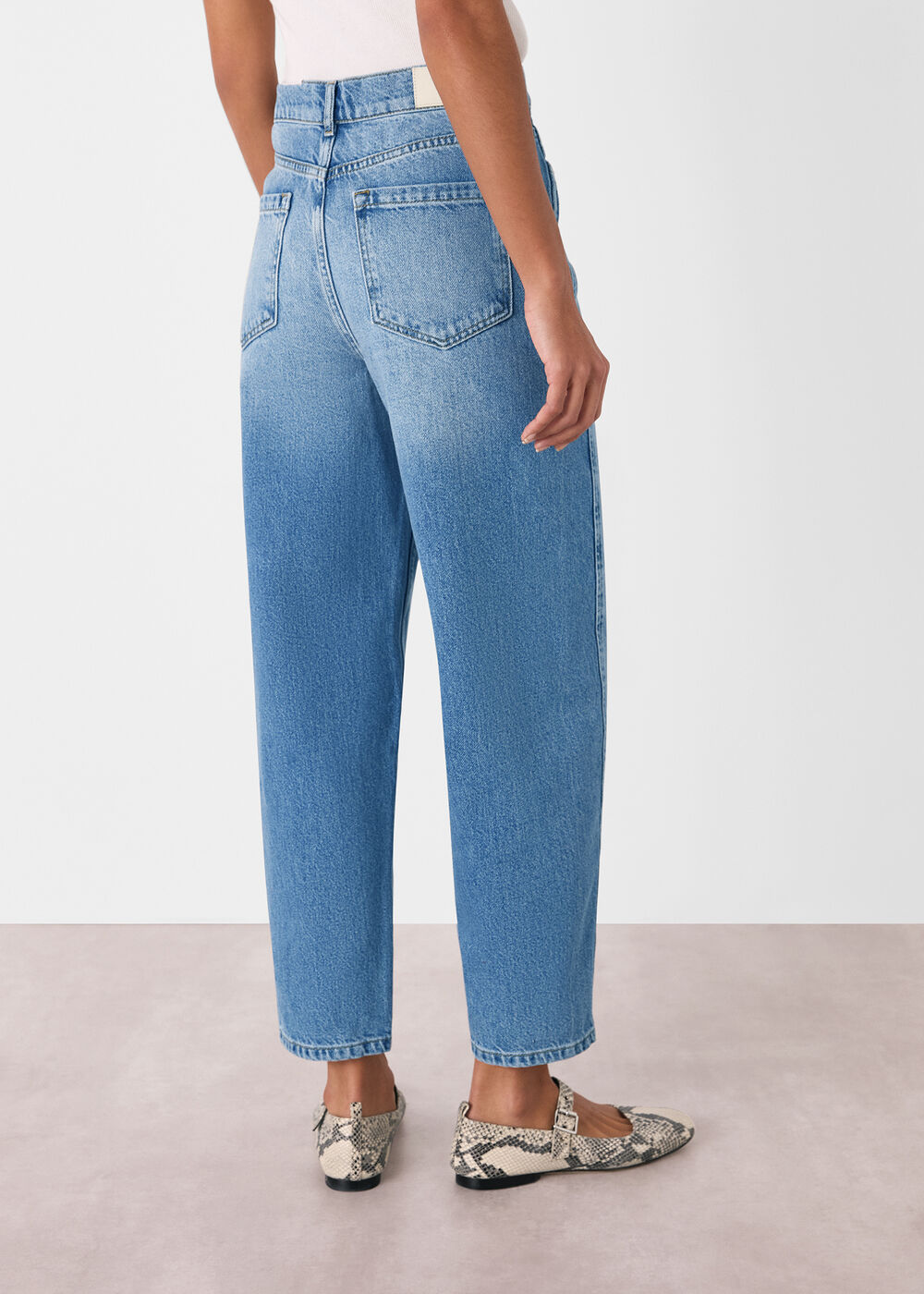 Authentic Barrel Leg Jean
