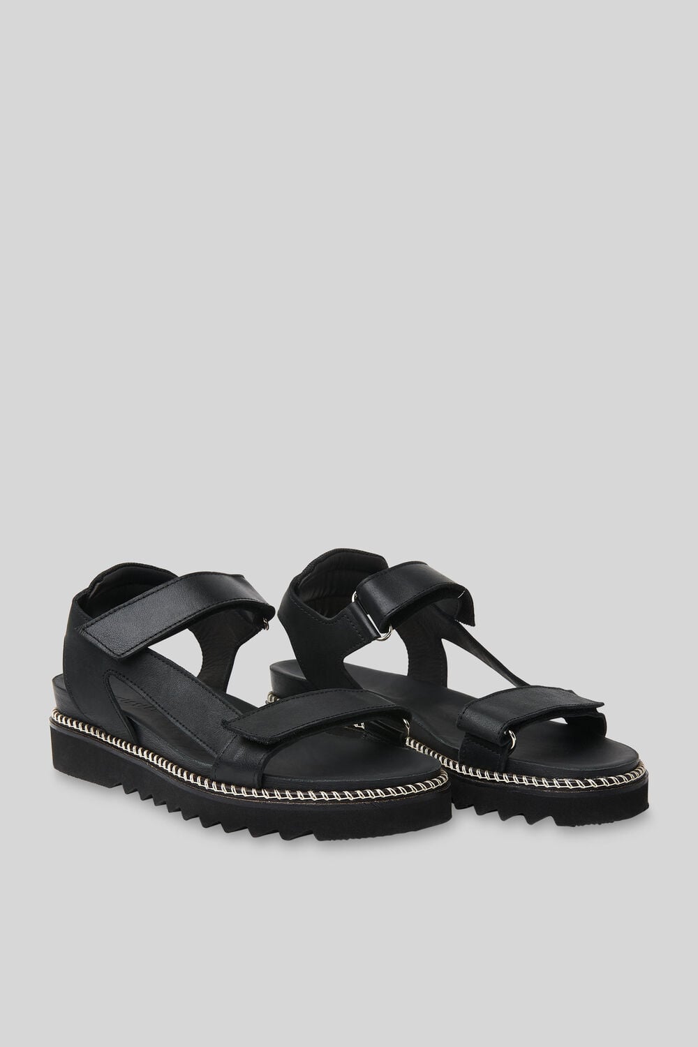 Noah Sporty Velcro Sandal Black