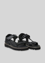 Noah Sporty Velcro Sandal Black