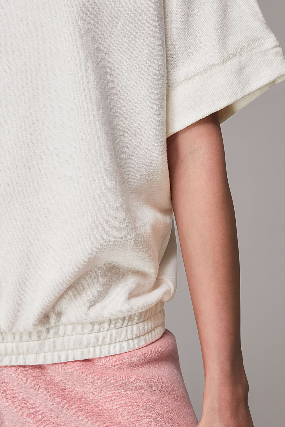 Short Sleeve Drawstring Sweat