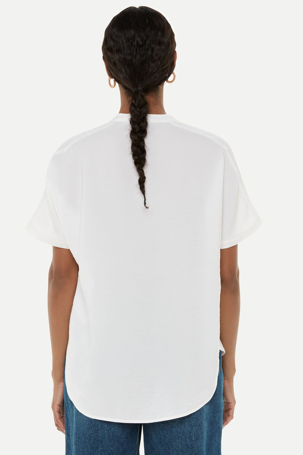 Maisie Shirred Sleeve Blouse