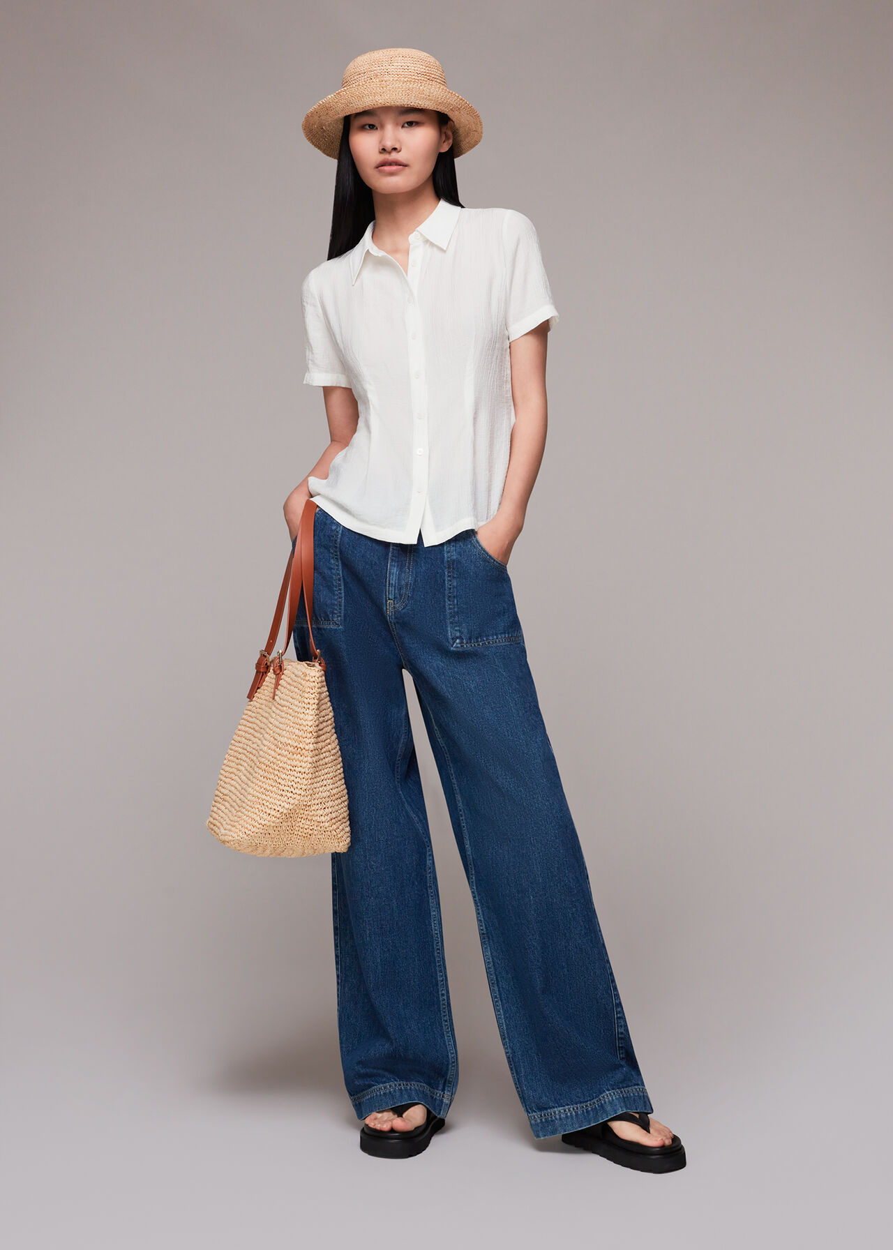 Lizzie Textured Shirt