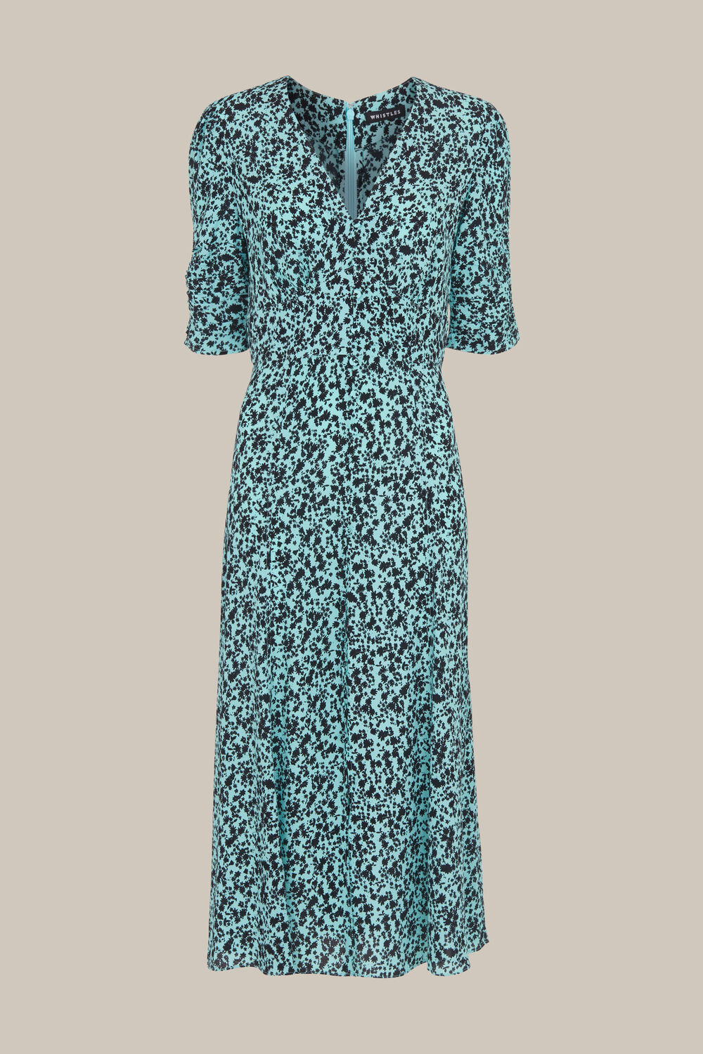 Midnight Meadow Floral Dress