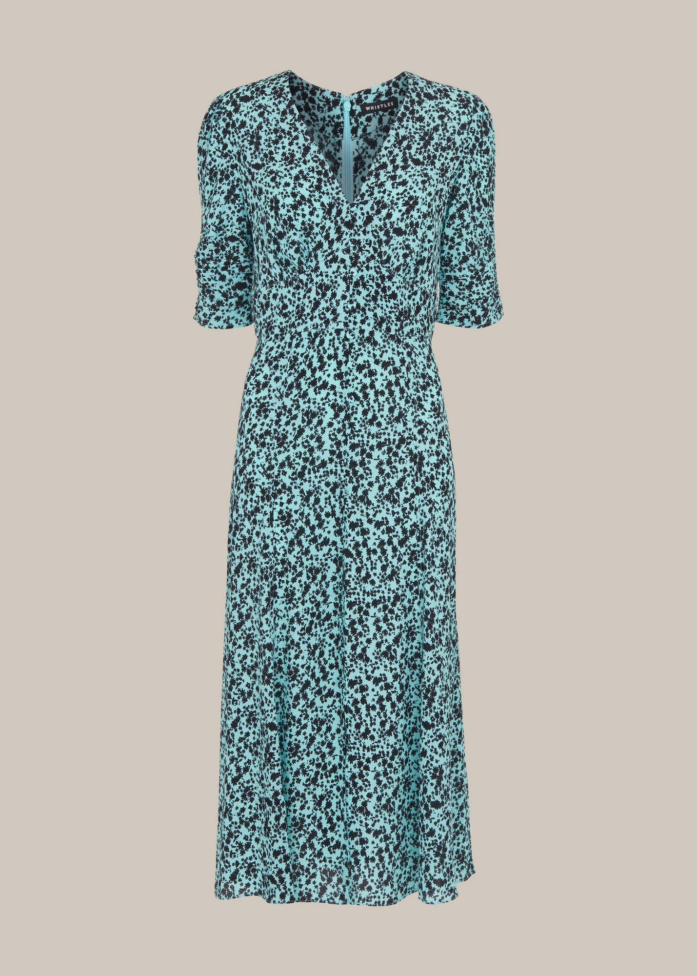 Blue/Multi Midnight Meadow Floral Dress WHISTLES