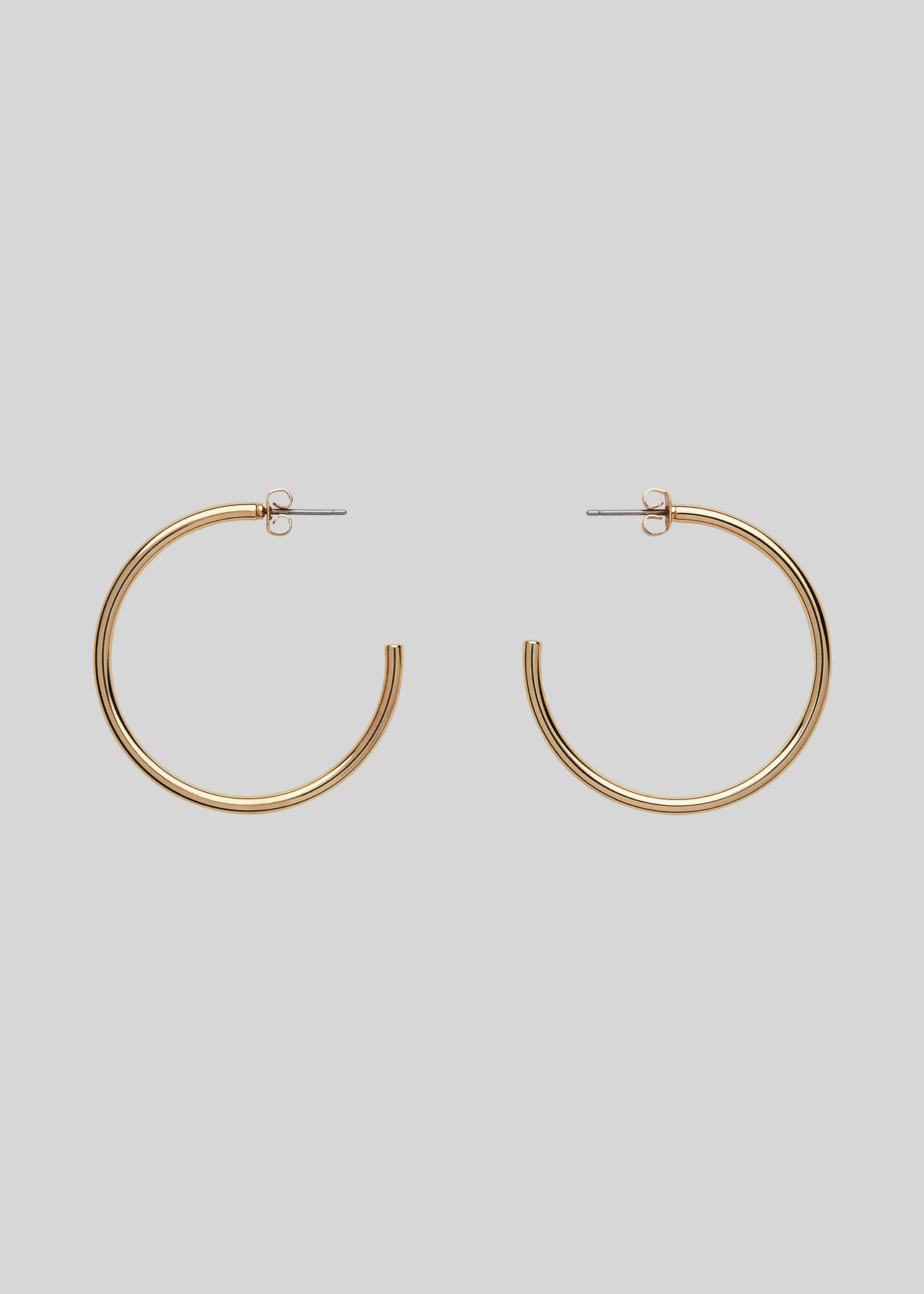 Large Classic Hoop Earring Gold