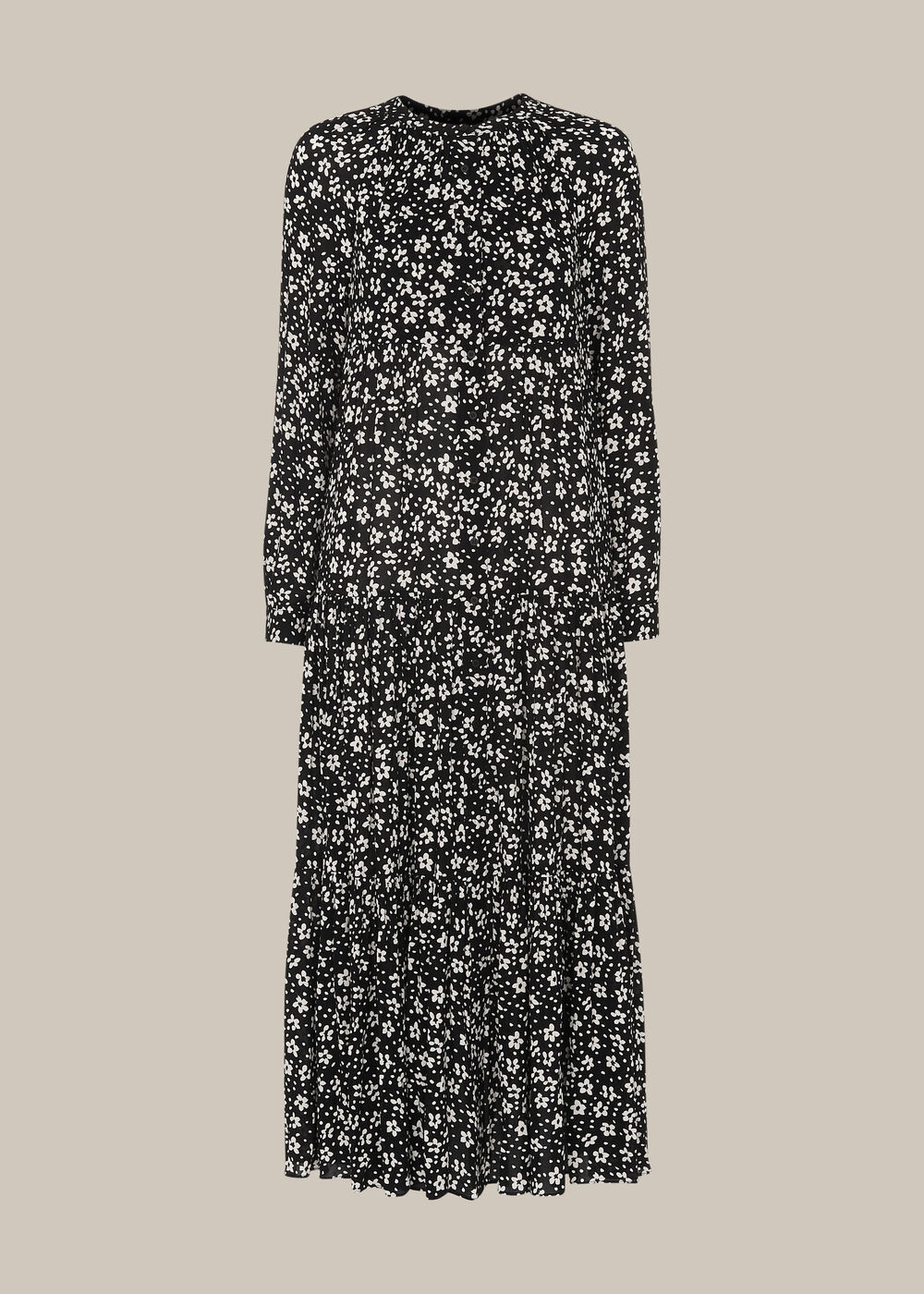 Daisy Spot Trapeze Dress