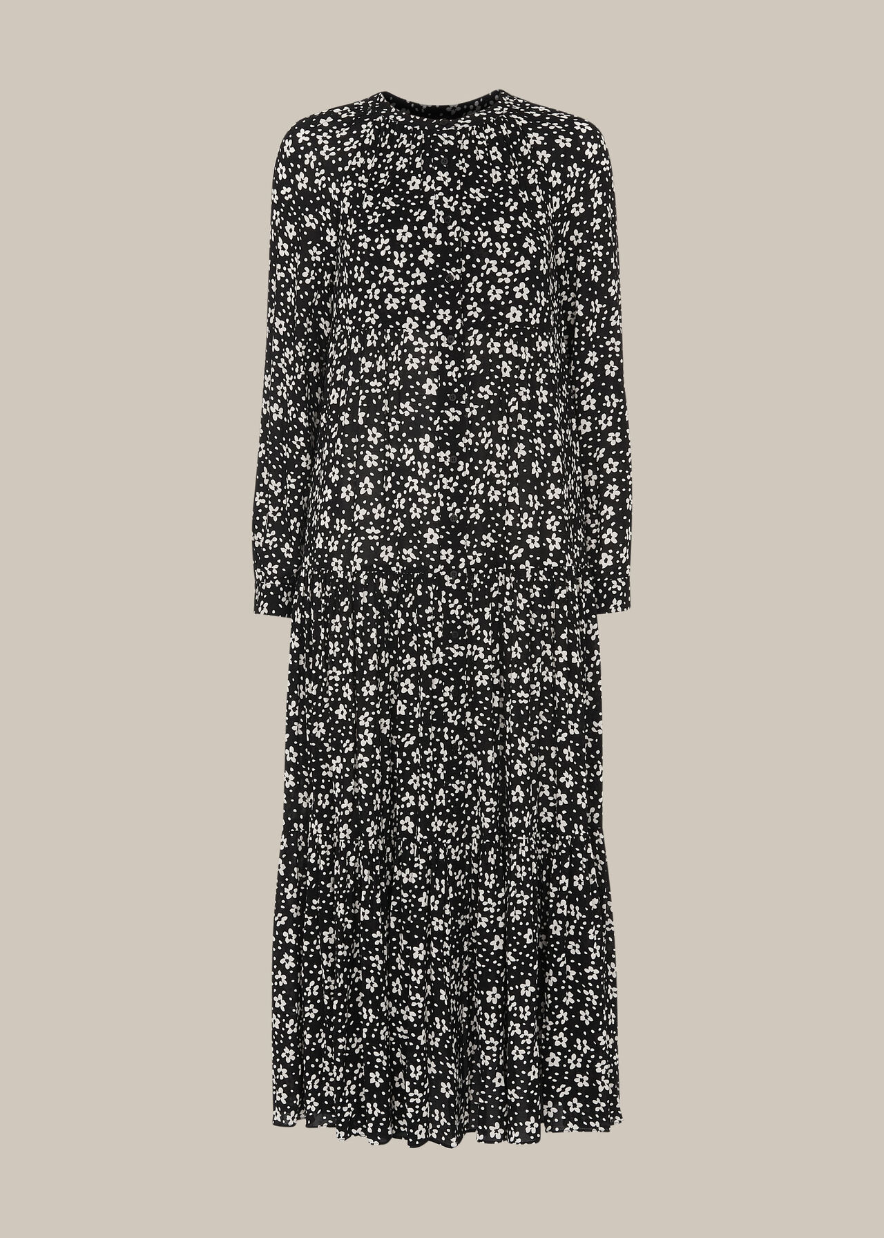 Daisy Spot Trapeze Dress