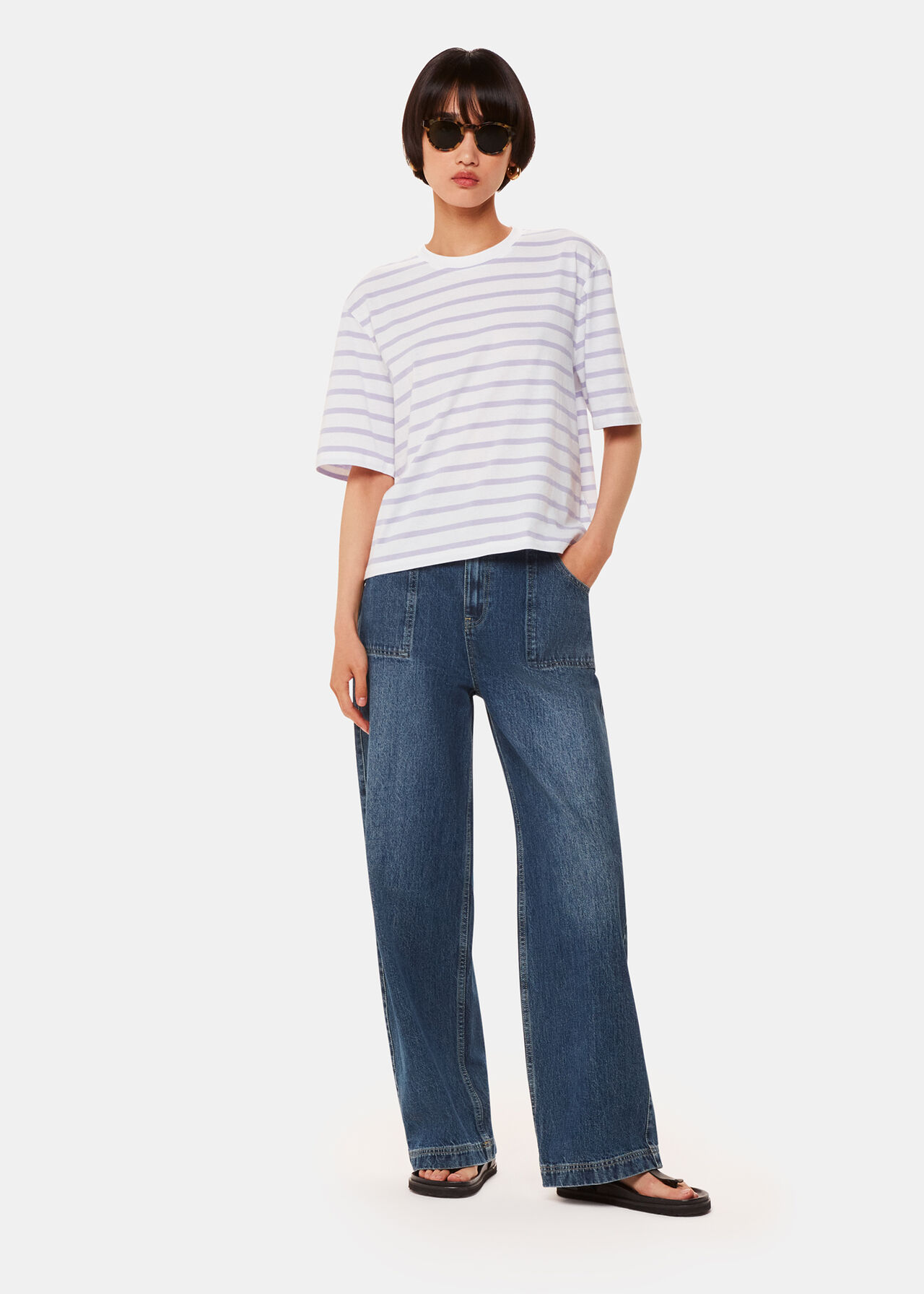 Stripe Short Sleeve Tee