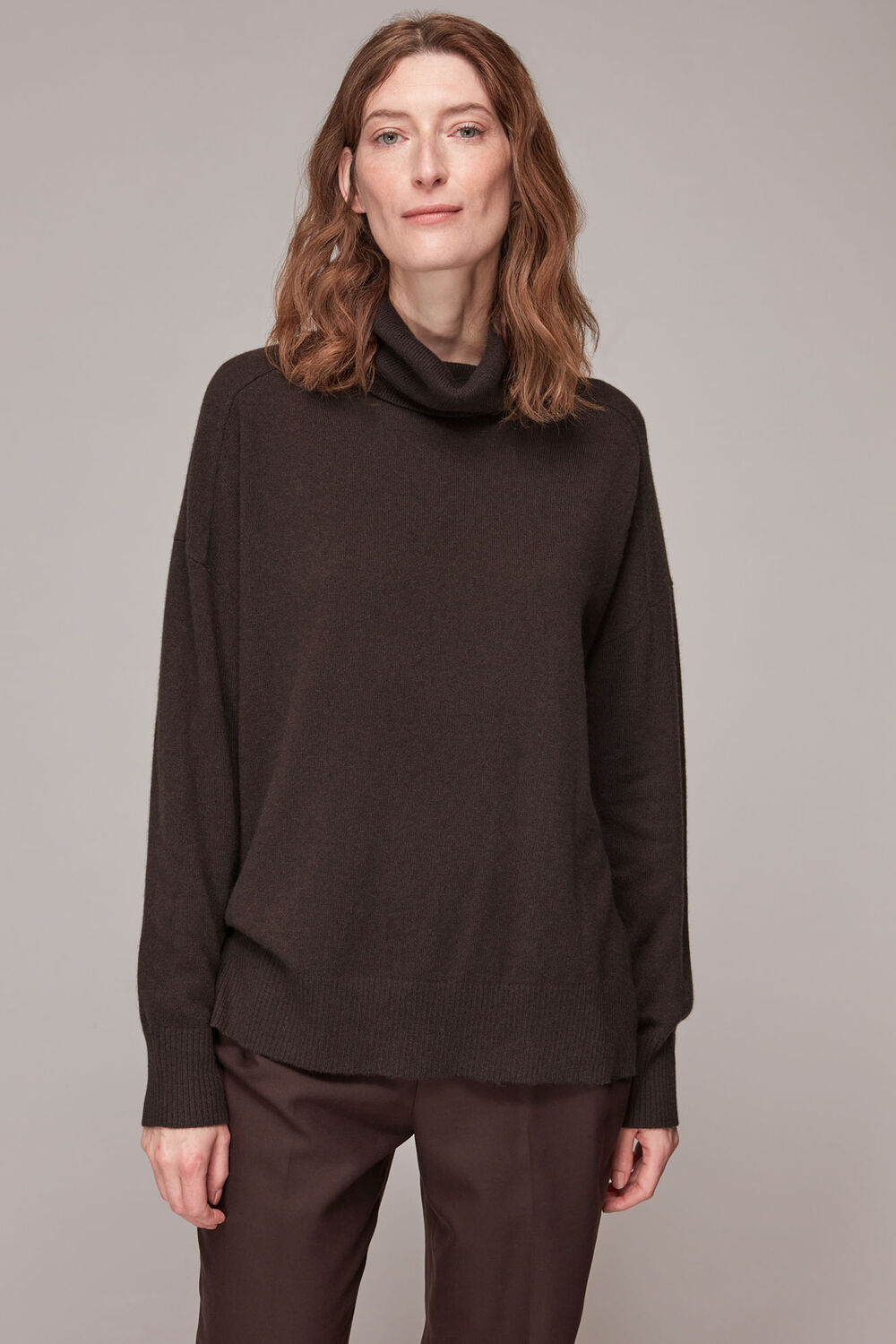Cashmere Roll Neck Jumper