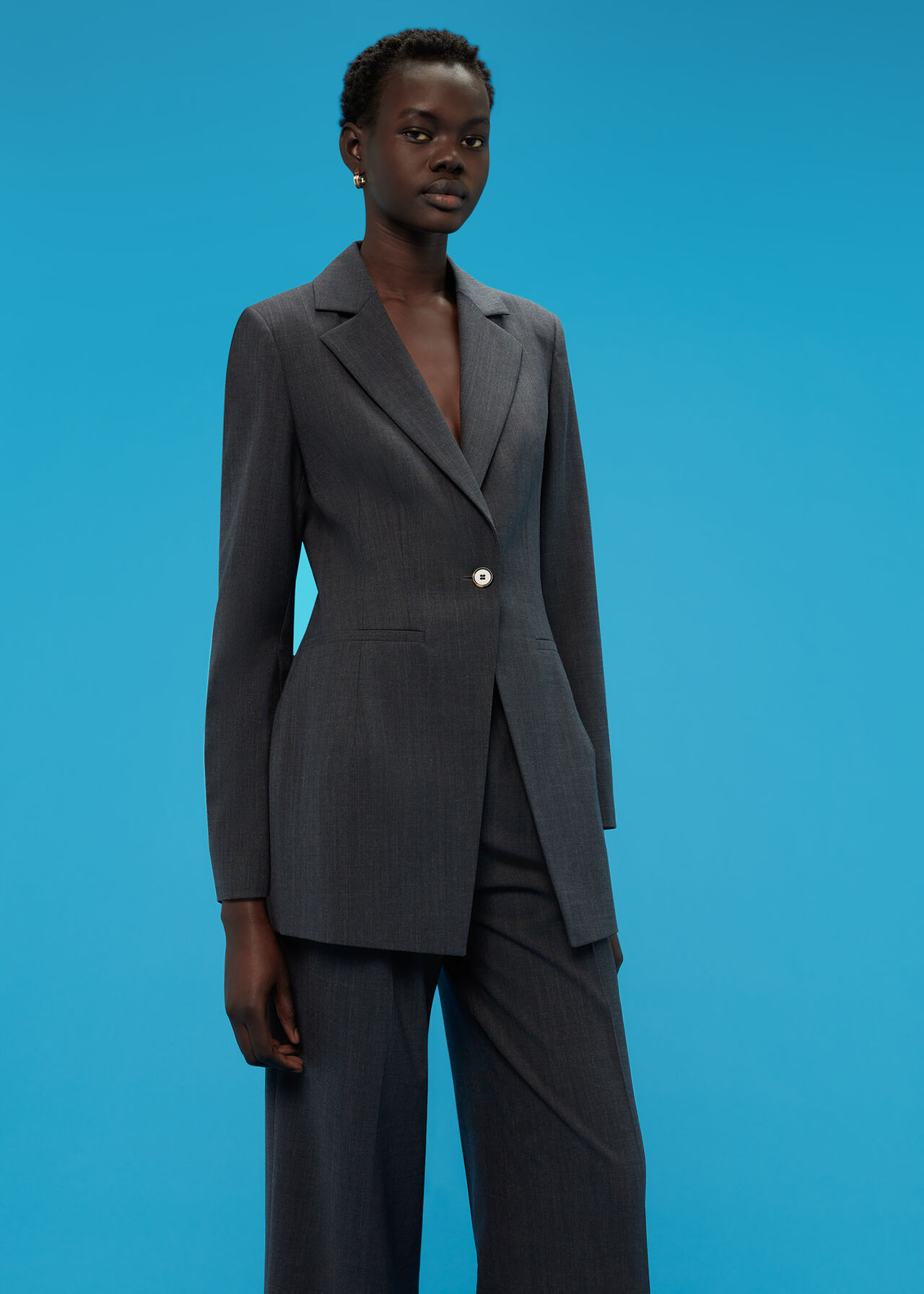 Mia Elongated Waist Blazer