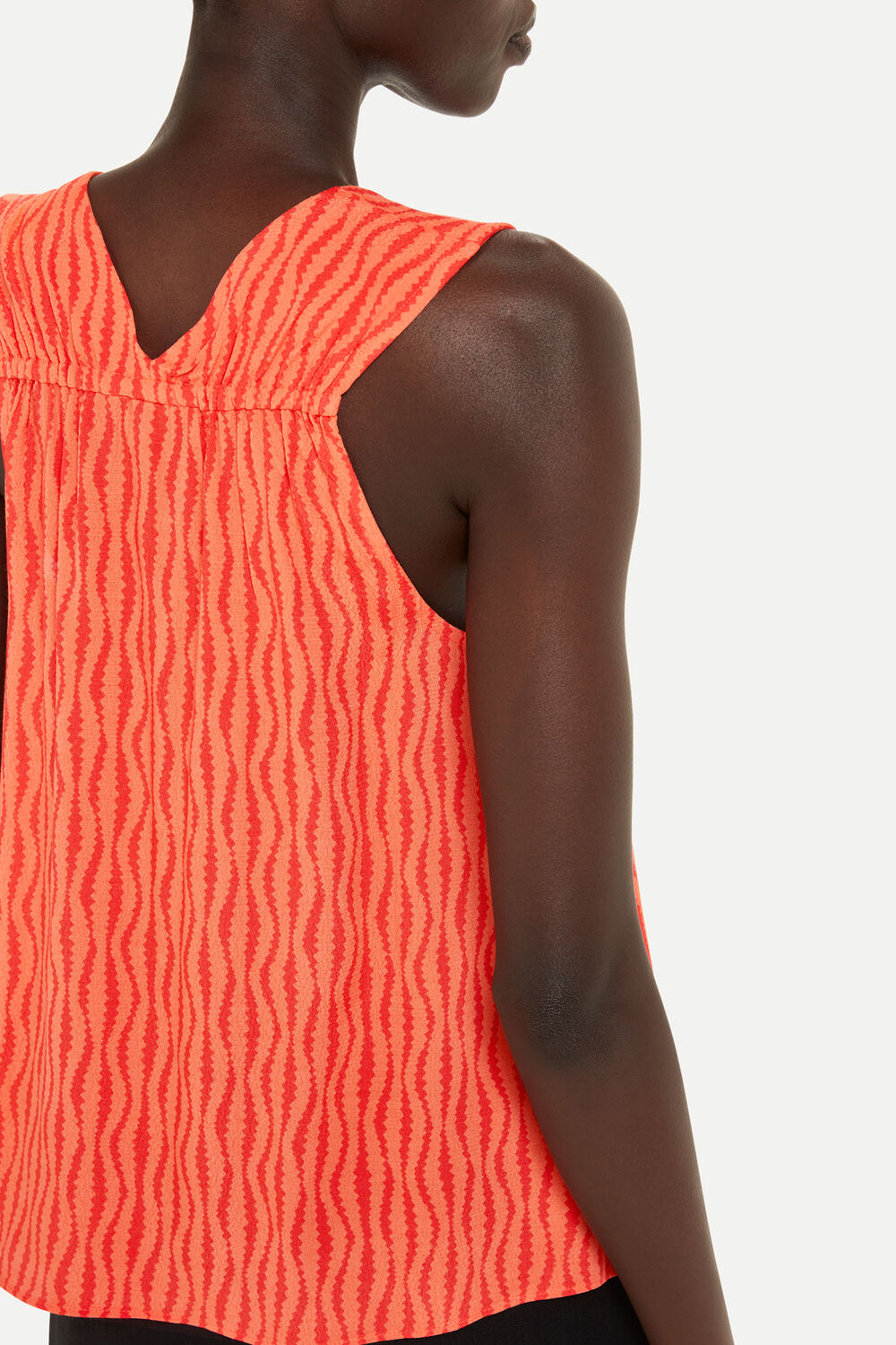Optical Rope Vest Top