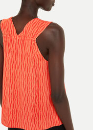 Optical Rope Vest Top