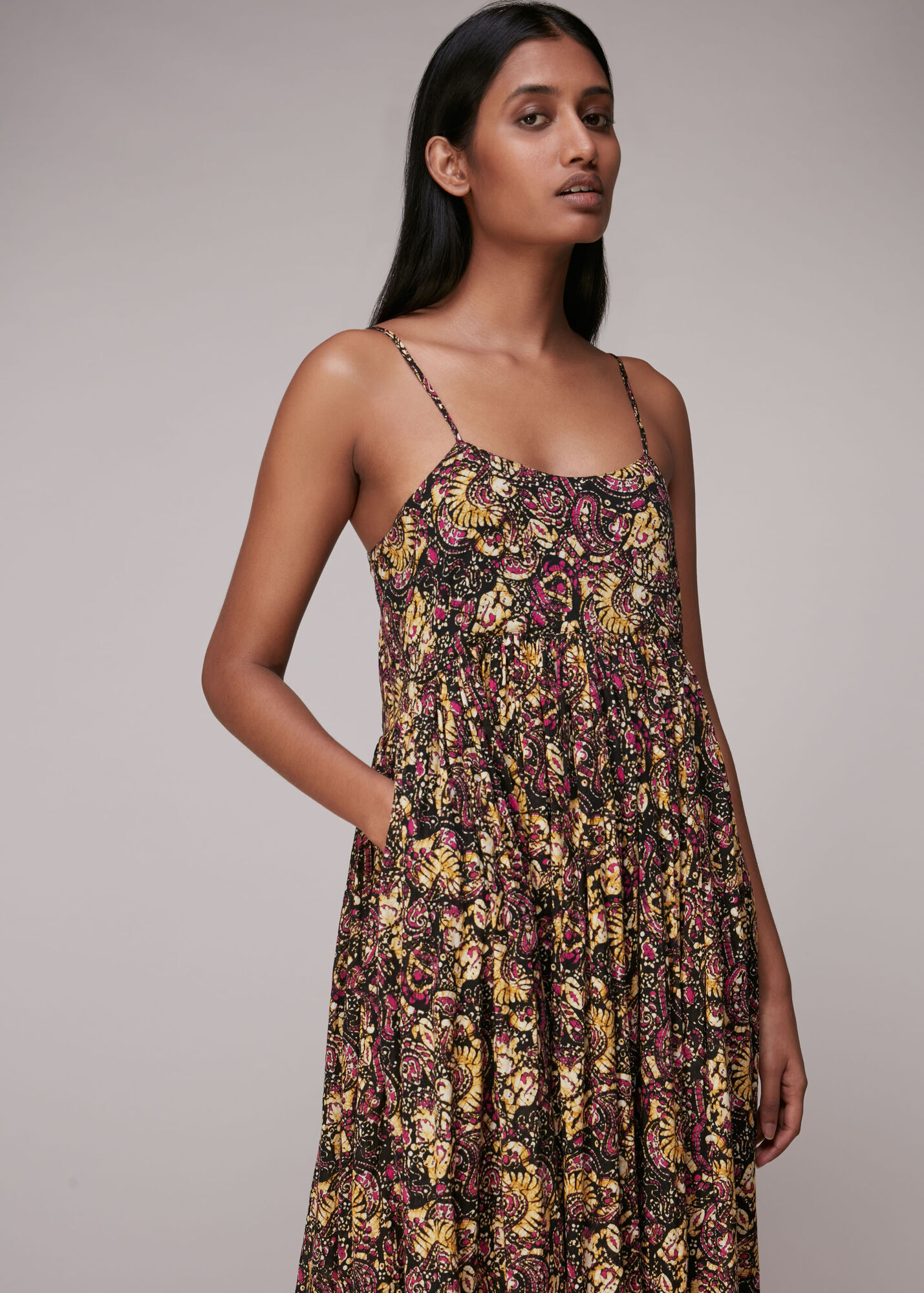 Pink/Multi Batik Carmen WHISTLES