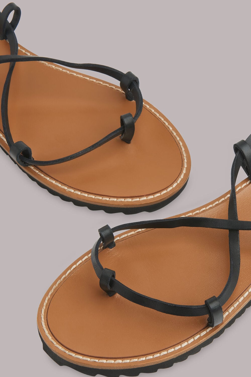 Willow Strappy Tie Sandal
