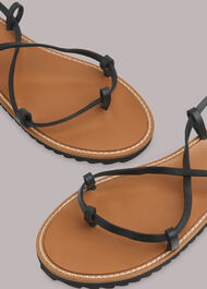 Willow Strappy Tie Sandal