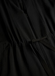 Petite Sleeveless Drawstring Jumpsuit