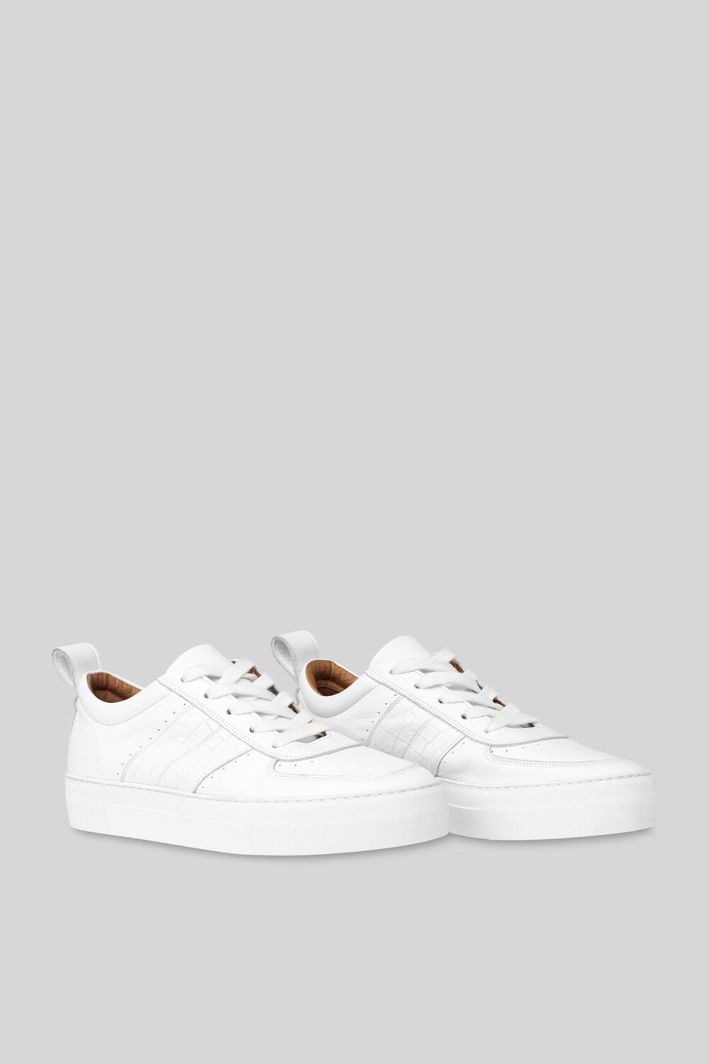 Anna Deep Sole Trainer White