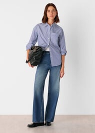 Relaxed Fit Stripe Shirt