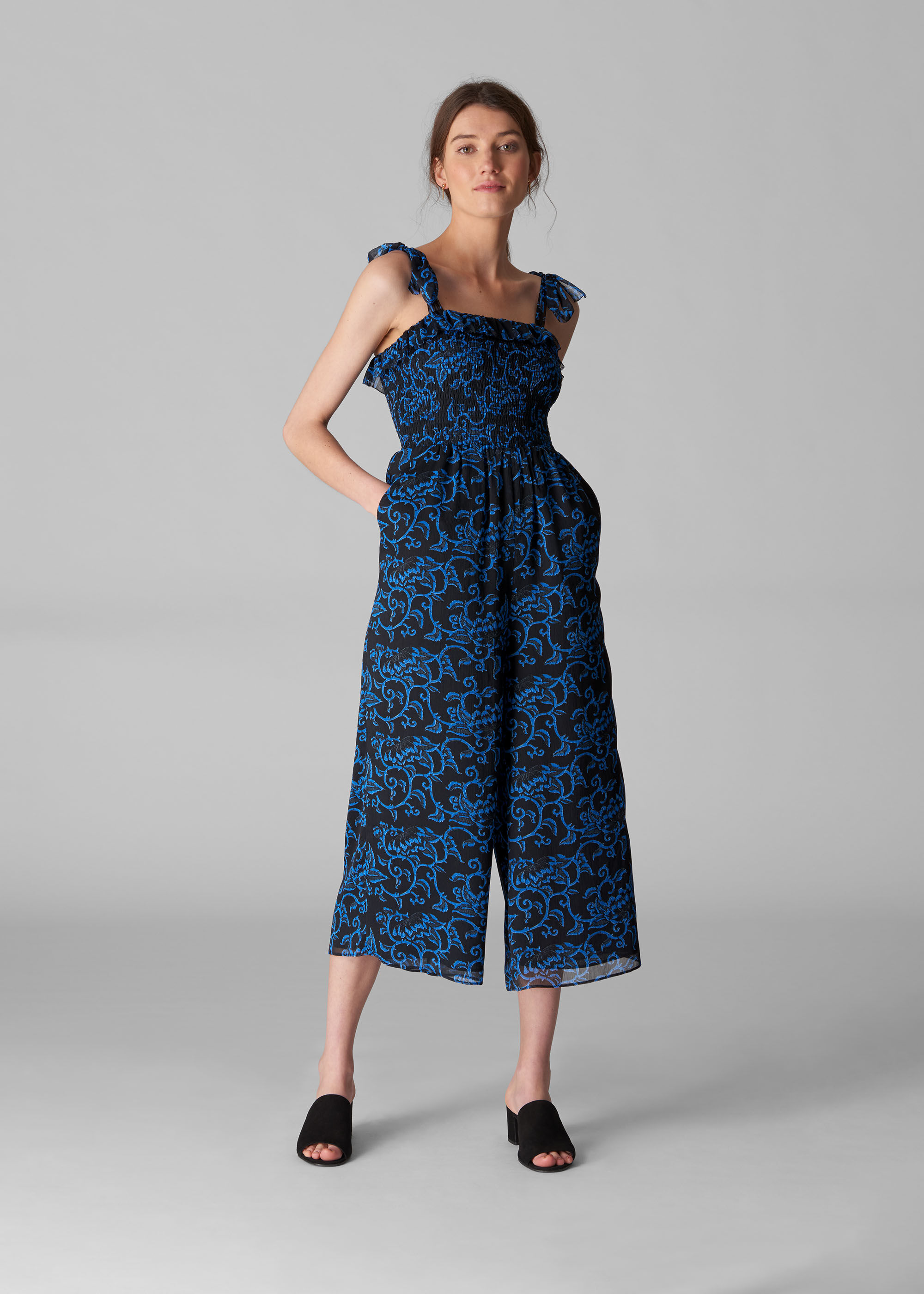 Whistles blue hot sale jumpsuit