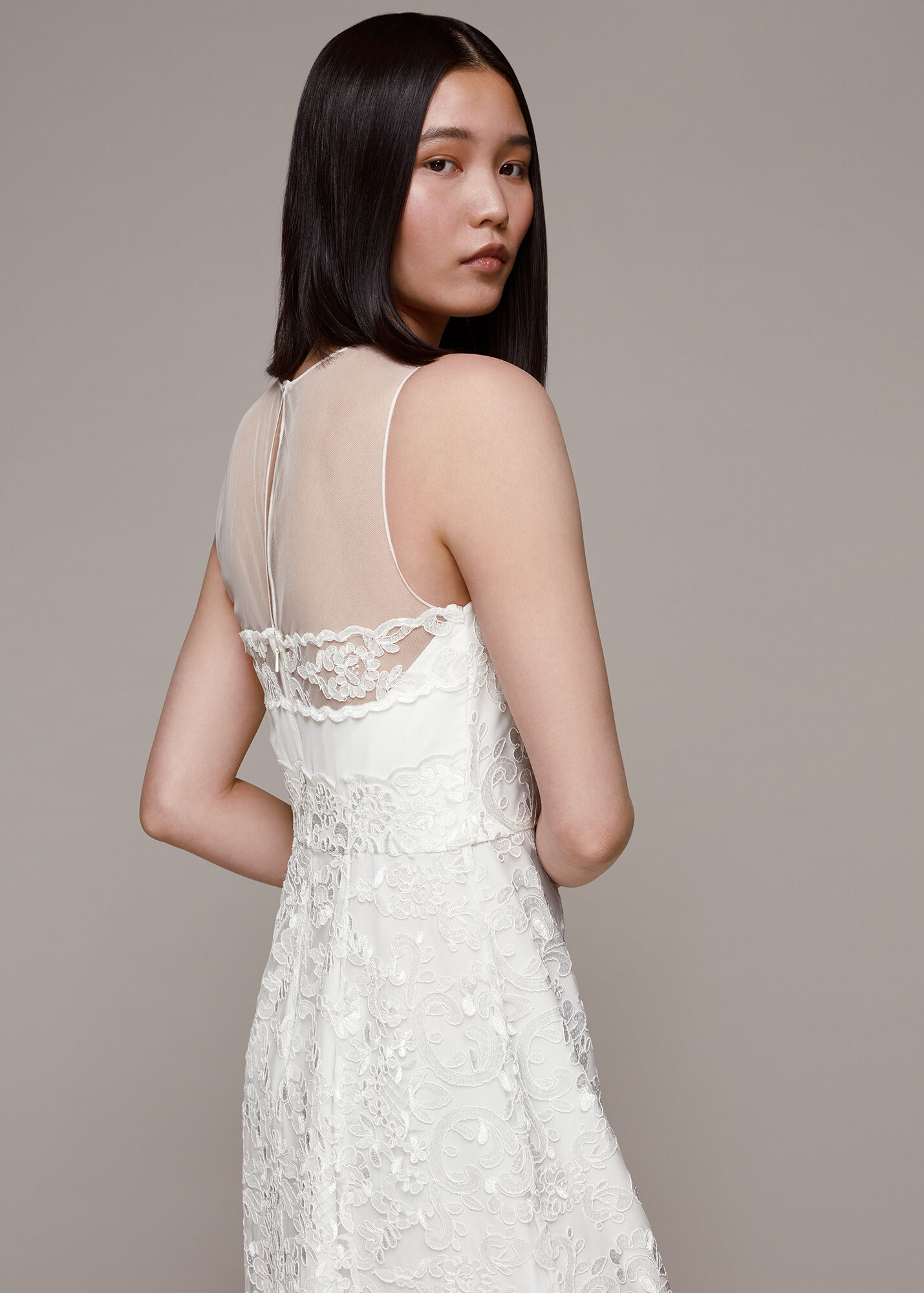 Ivory Therese Wedding Dress | WHISTLES