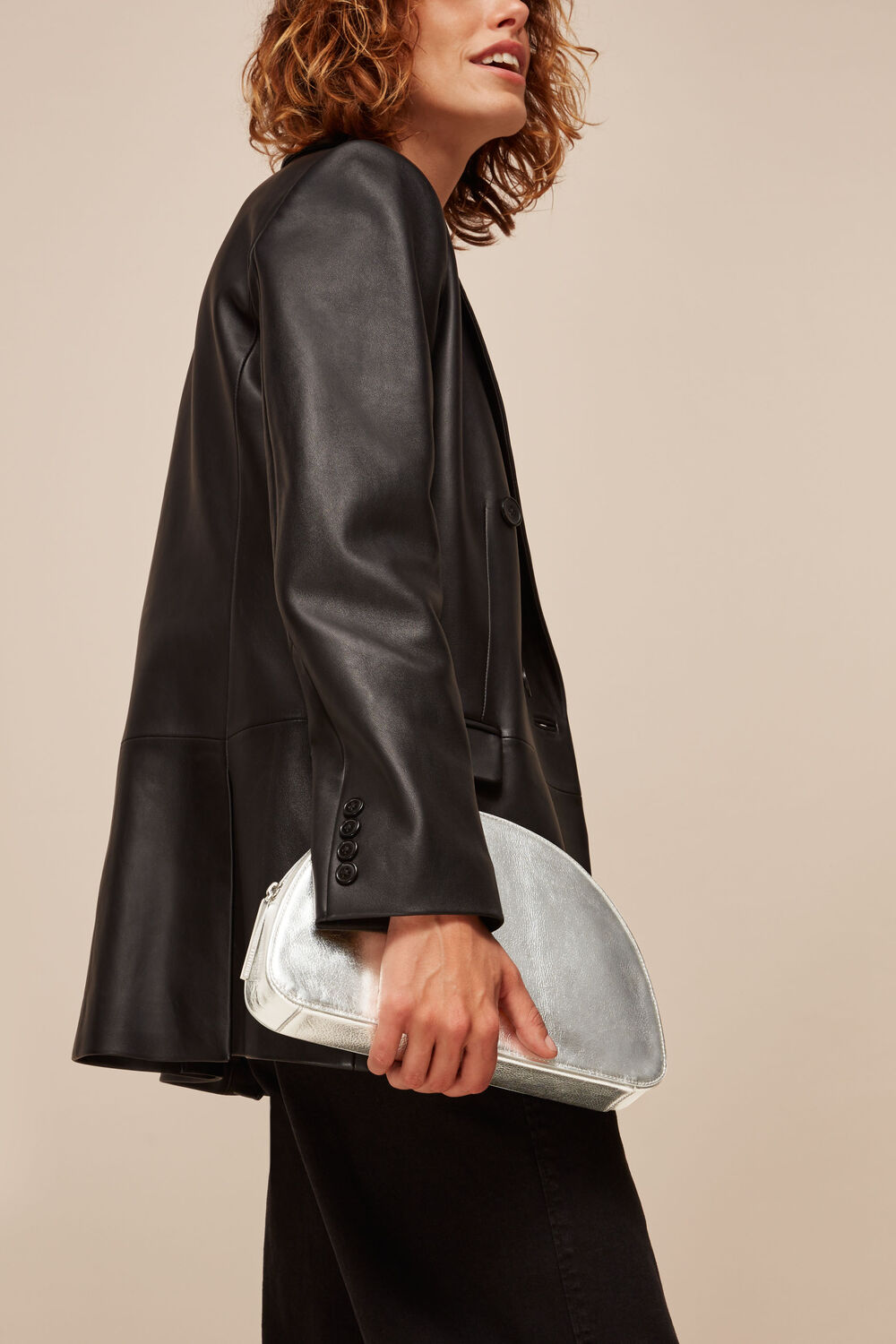 Easton Half Moon Clutch
