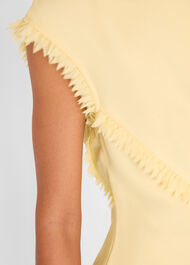 Toril Textured Trim Detail Top