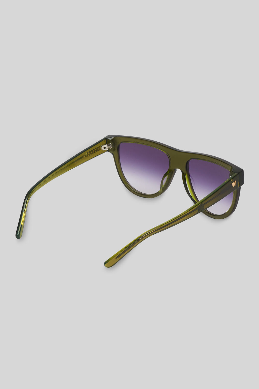 Elia Aviator Sunglasses Green