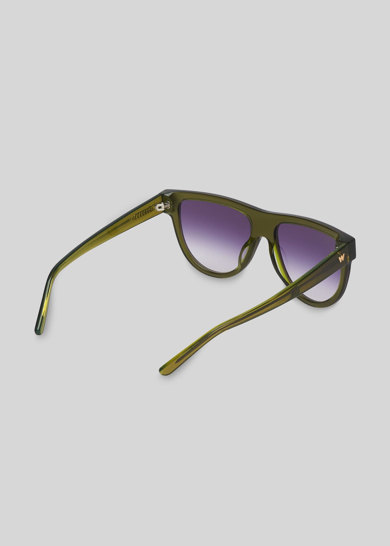 Elia Aviator Sunglasses Green