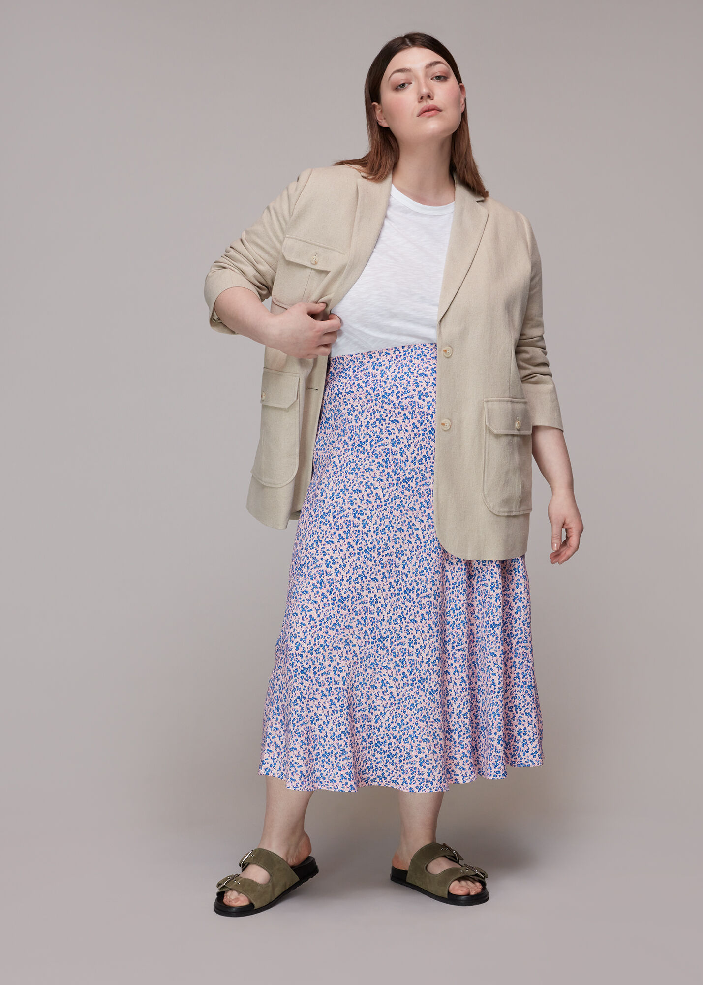 Bias cut skirt best sale flattering