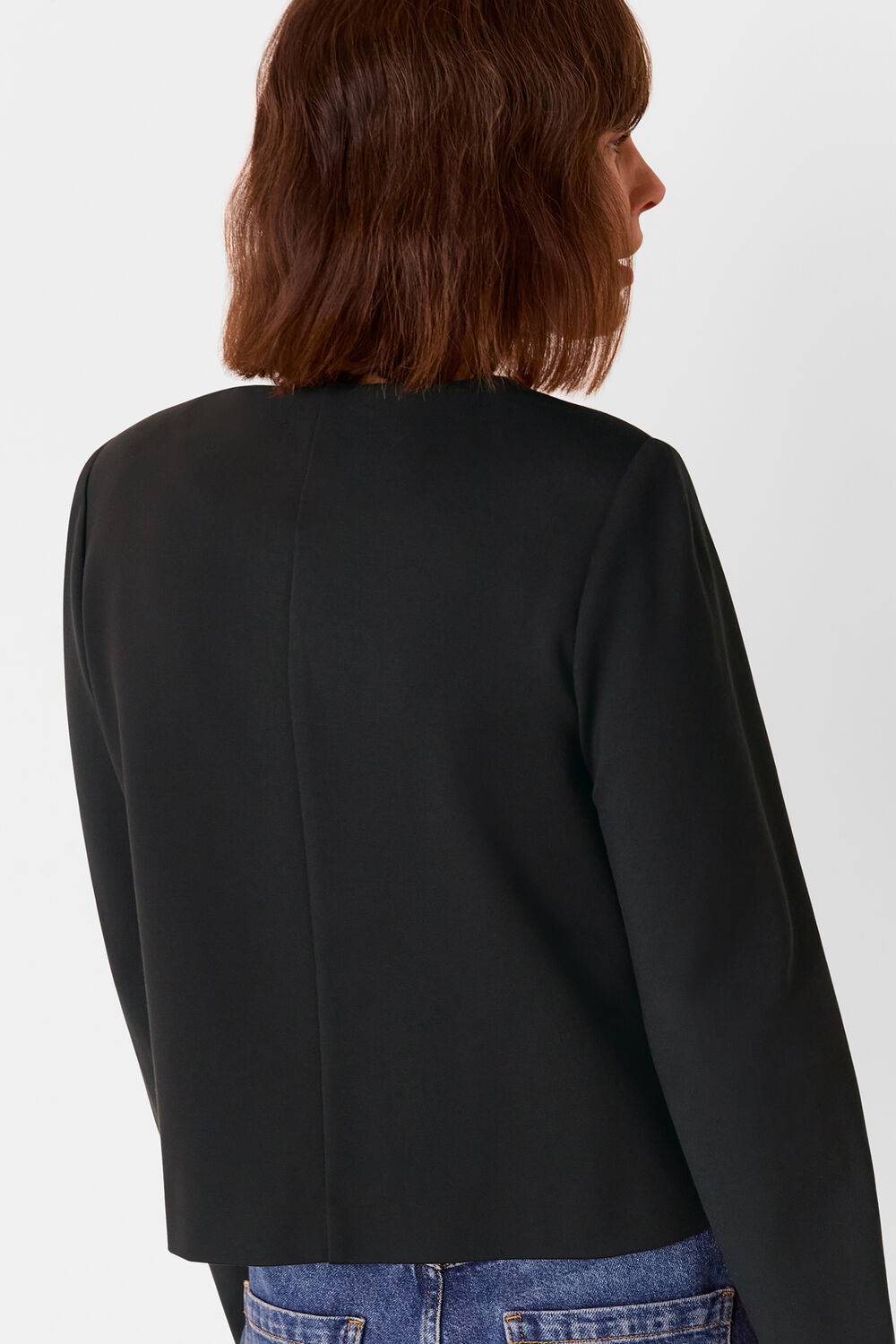 Anne Ponte Button Jacket