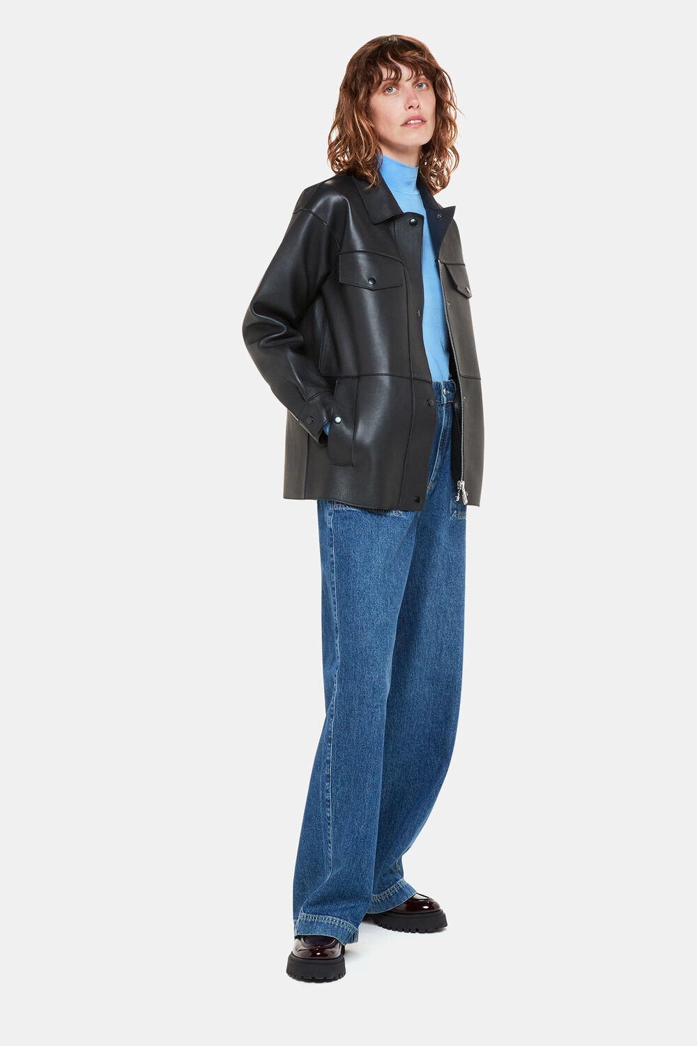 Slinky High Neck Top