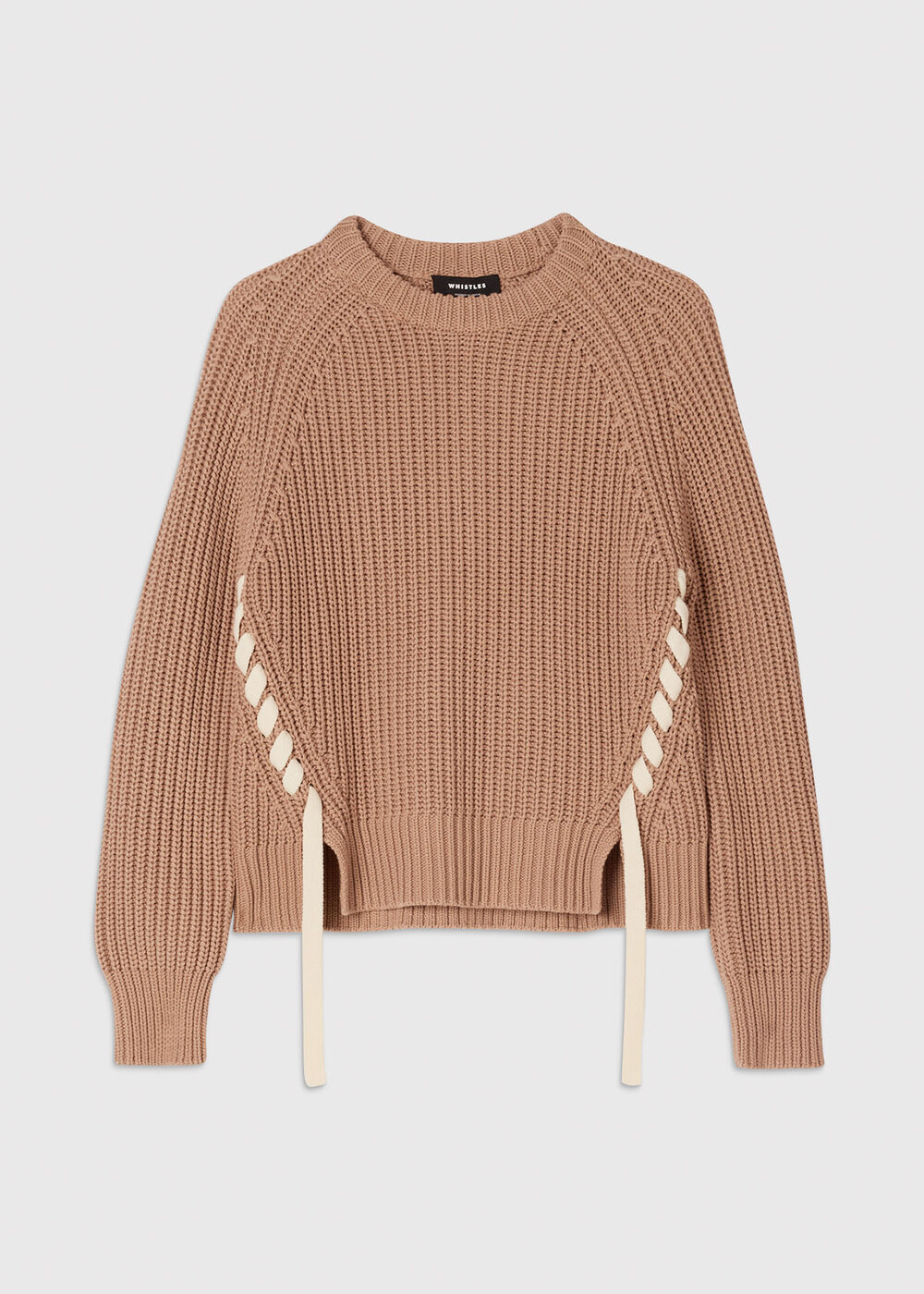 Lacing detail Crew Jumper