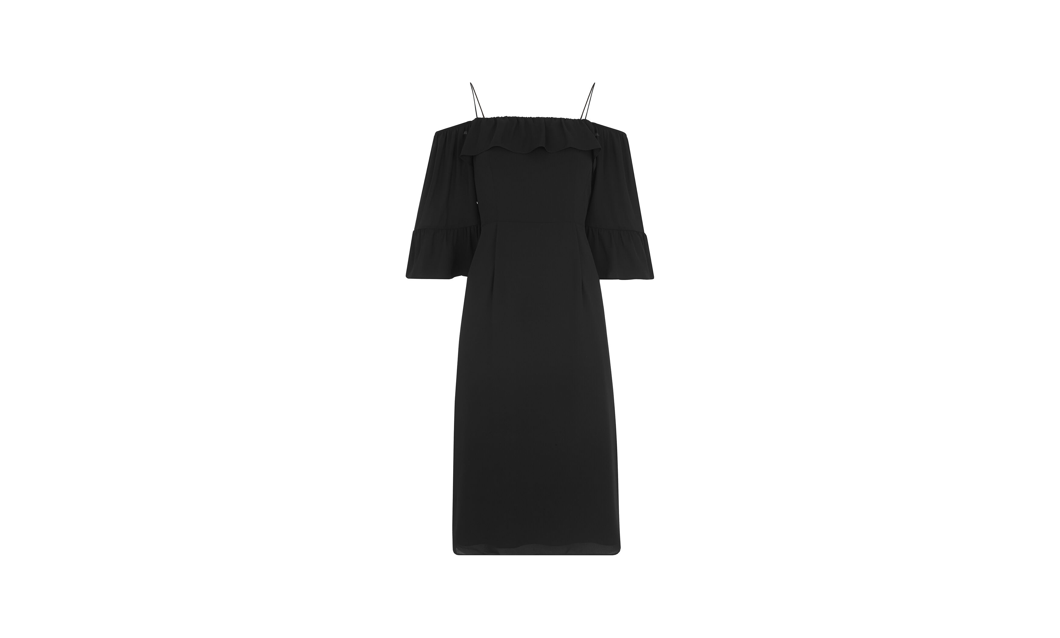 Whistles eriko dobby bardot hot sale dress
