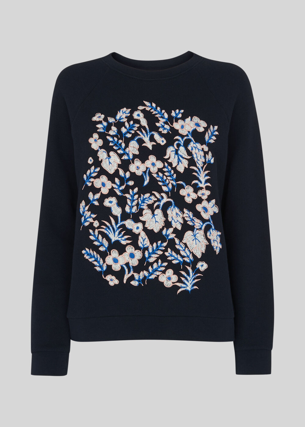 Wheat Floral Sweatshirt