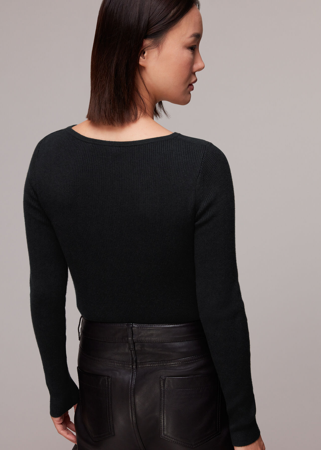 Cut Out Detail Knit