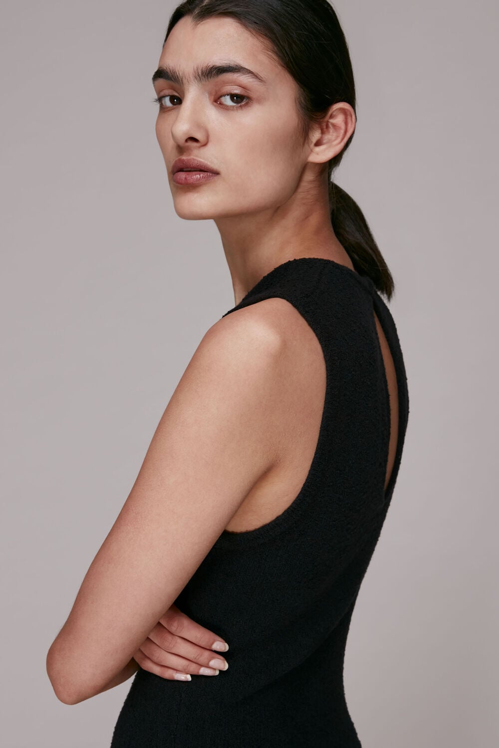 Flare Knit Dress